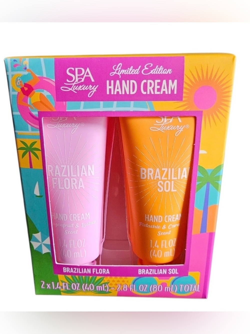 Limited Edition Brazilian Flora & Sol Hand Cream Duo - Picture 2 of 3